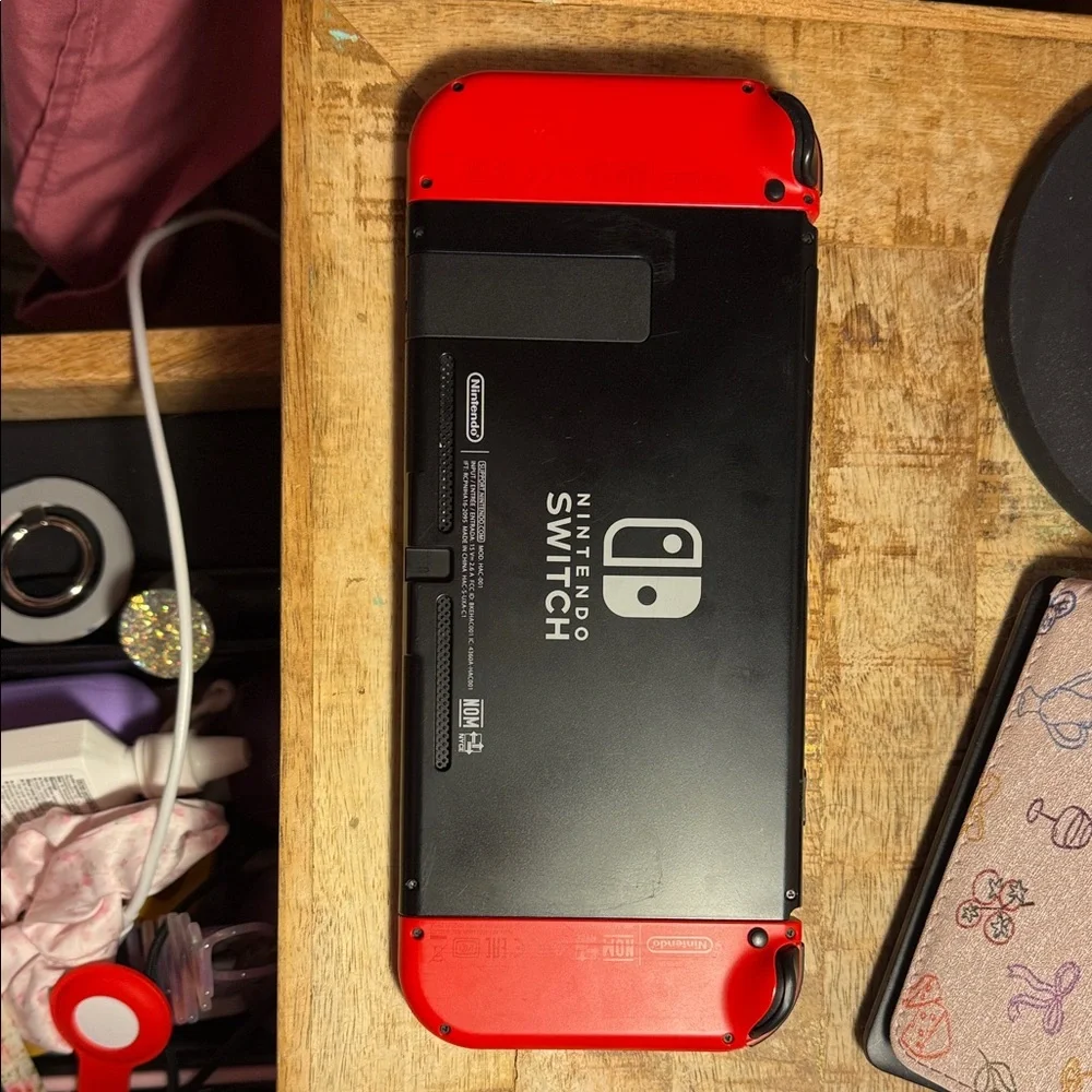 Nintendo Switch Handheld Console - Red and Black